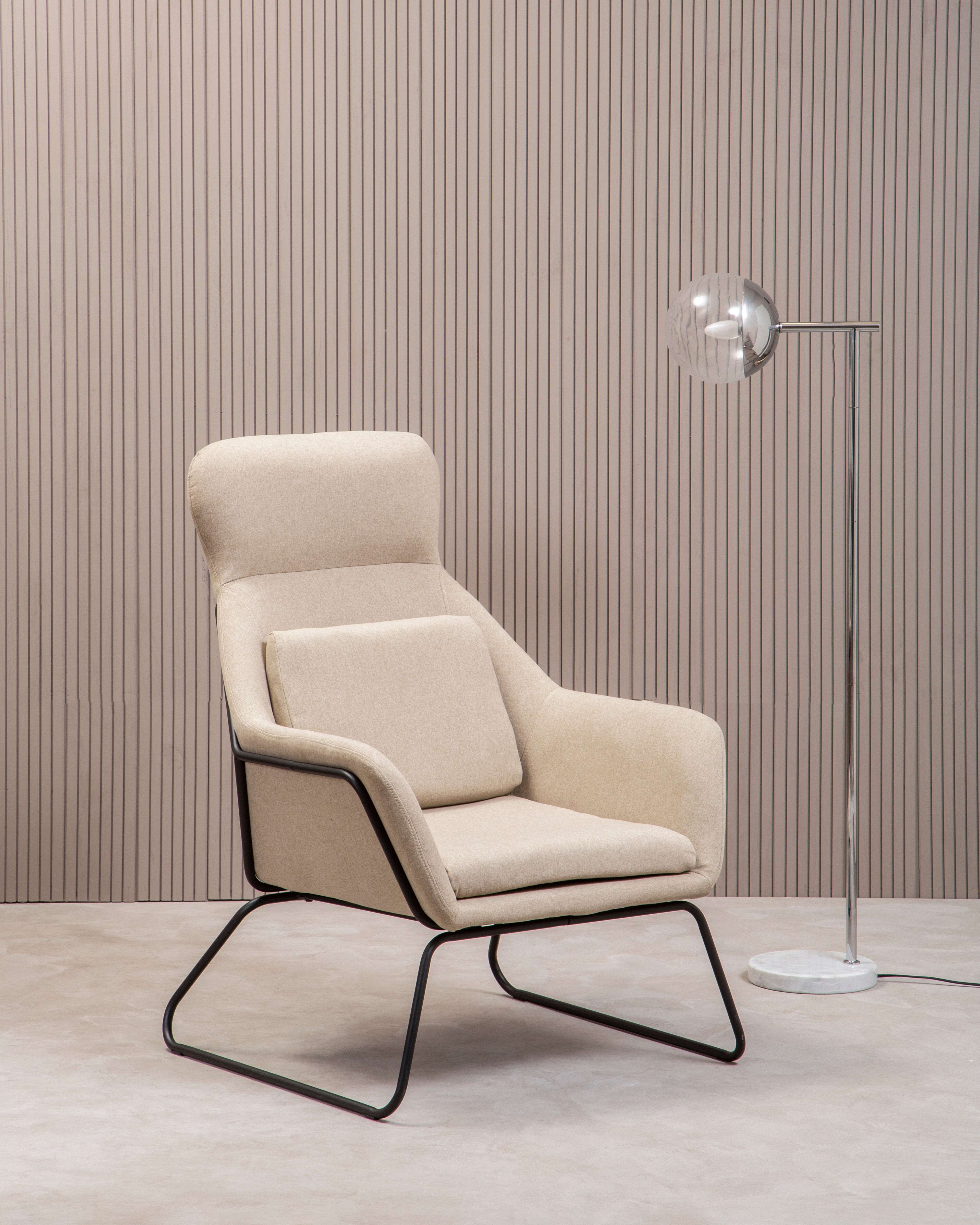 Kidston Chrome Finish Floor Lamp